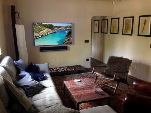 Proyecto instalación sonido + television en chalet unifamiliar