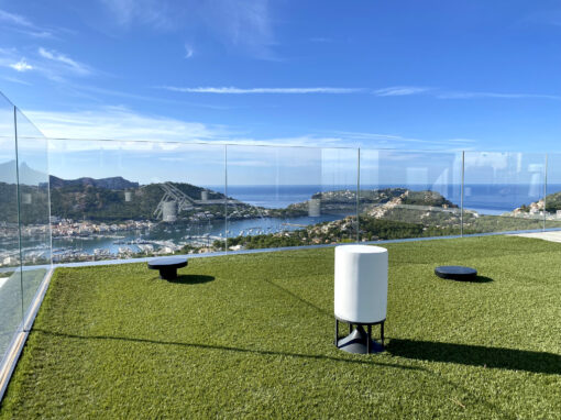 Altavoces tipo Cilindro de Architettura Sonora